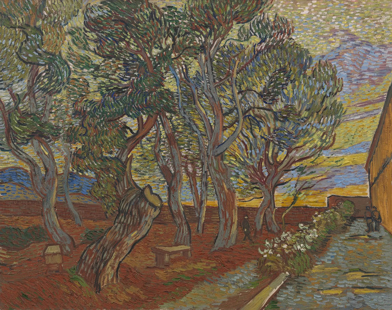 Tuin van het Asiel - Vincent van Gogh