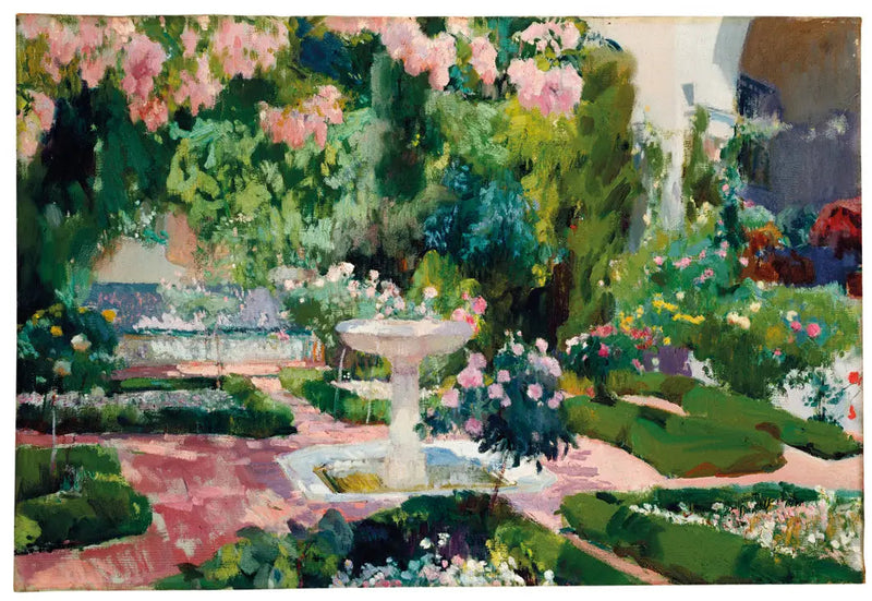Tuin van het Huis Sorolla (1918-1919) - Joaquín Sorolla