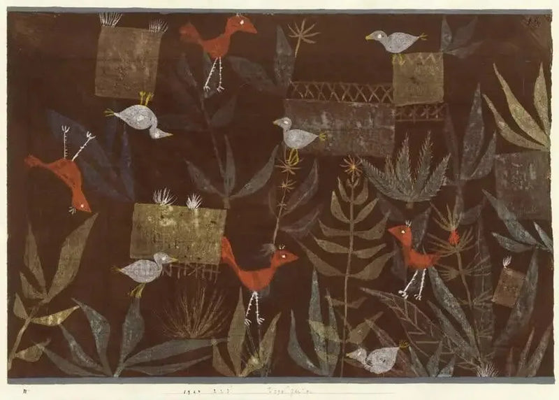 Tuin van de vogels - Paul Klee
