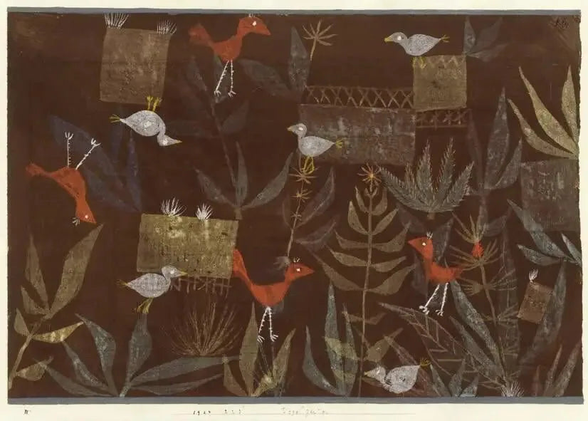 Tuin van de vogels - Paul Klee