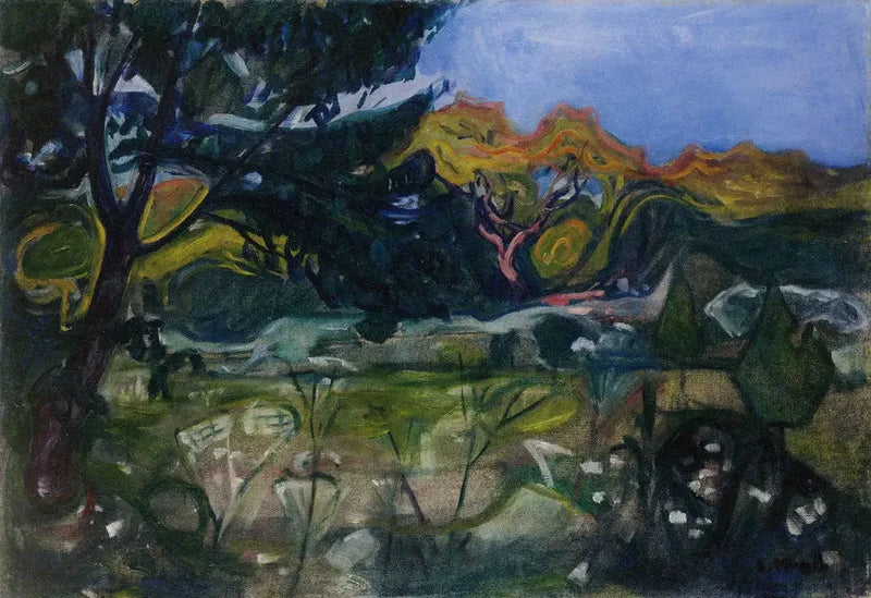 Tuin - Edvard Munch