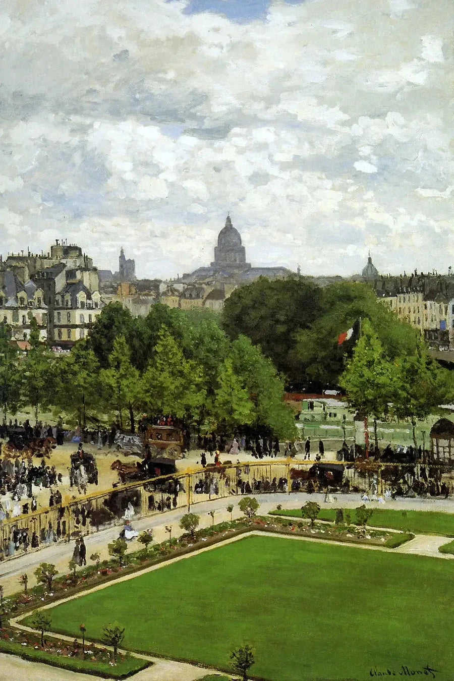 De Tuin van de Infante - Claude Monet