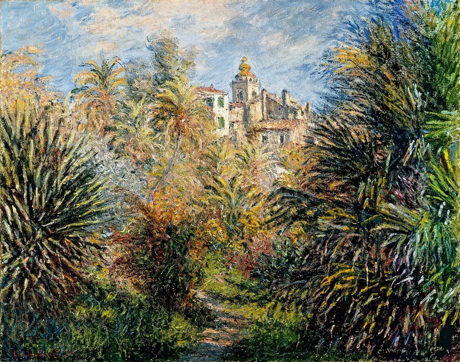 Jardin Moreno in Bordighera - Claude Monet