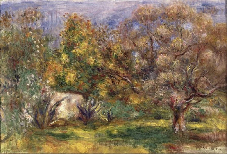 Olijfbomen - Pierre-Auguste Renoir