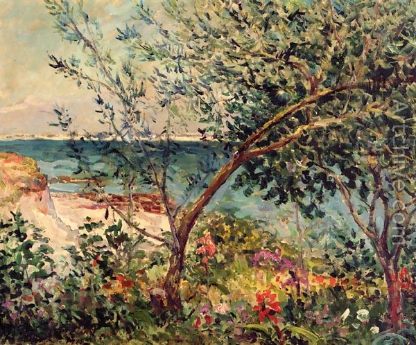 Tuin bij de zee - Maxime Maufra