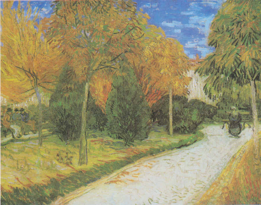 Openbare tuin van Arles, De - Vincent van Gogh