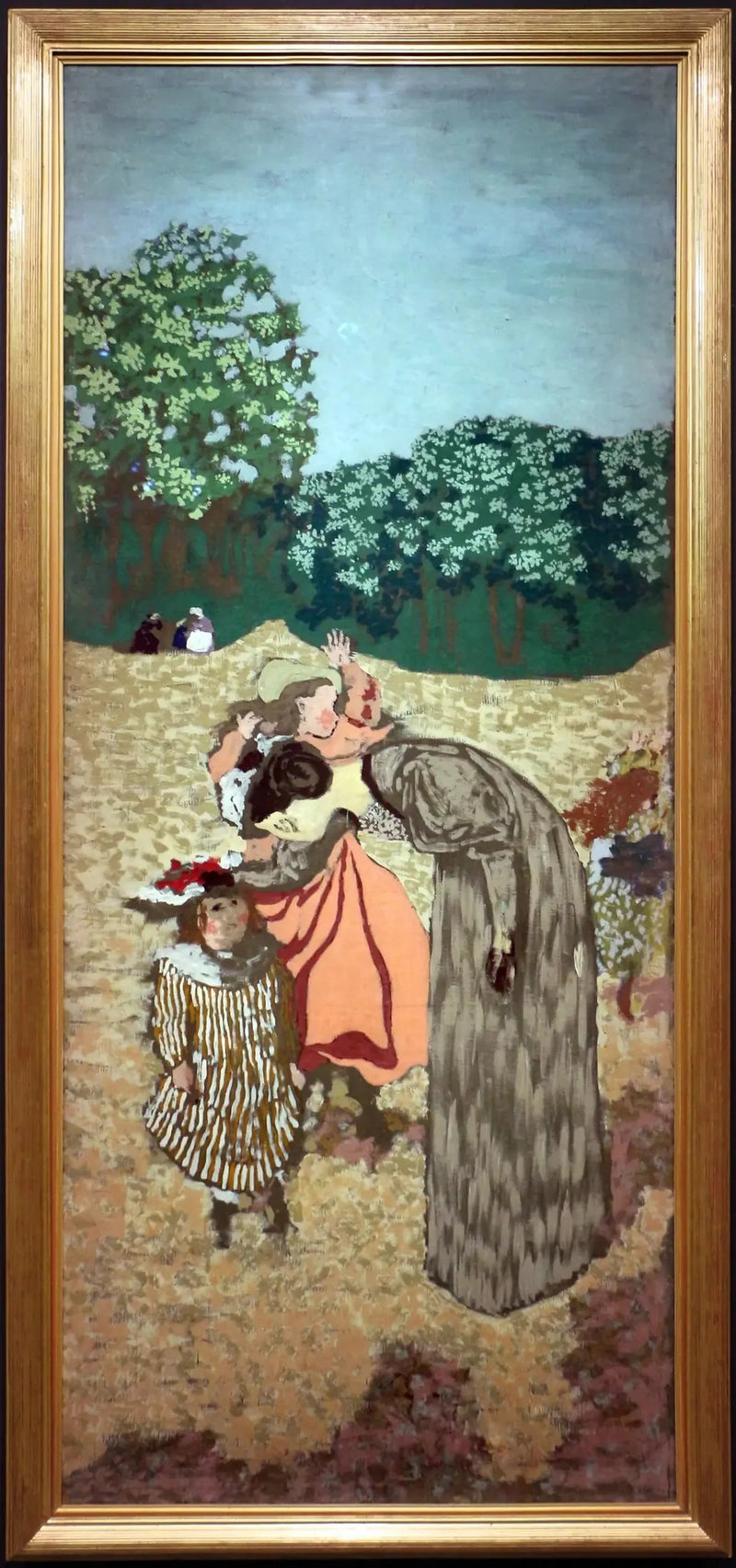 Openbare tuinen : het ondervragingsgesprek - Édouard Vuillard