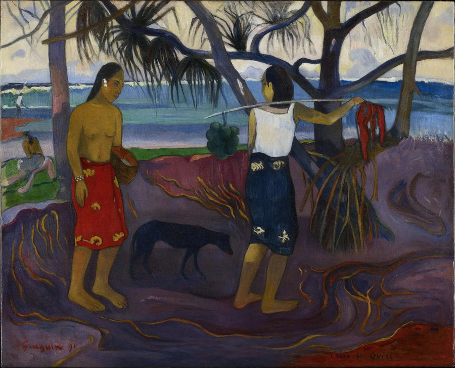 Ik zie je zeldzaam - Paul Gauguin