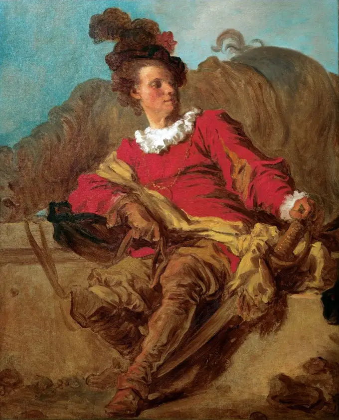 Jean-Claude Richard, abt. van Saint-Non - Jean-Honoré Fragonard