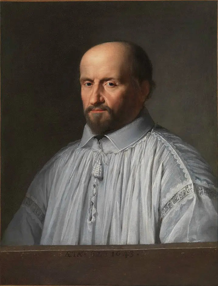 Jean Duvergier du Hauranne, abt. van Saint-Cyran - Philippe de Champaigne