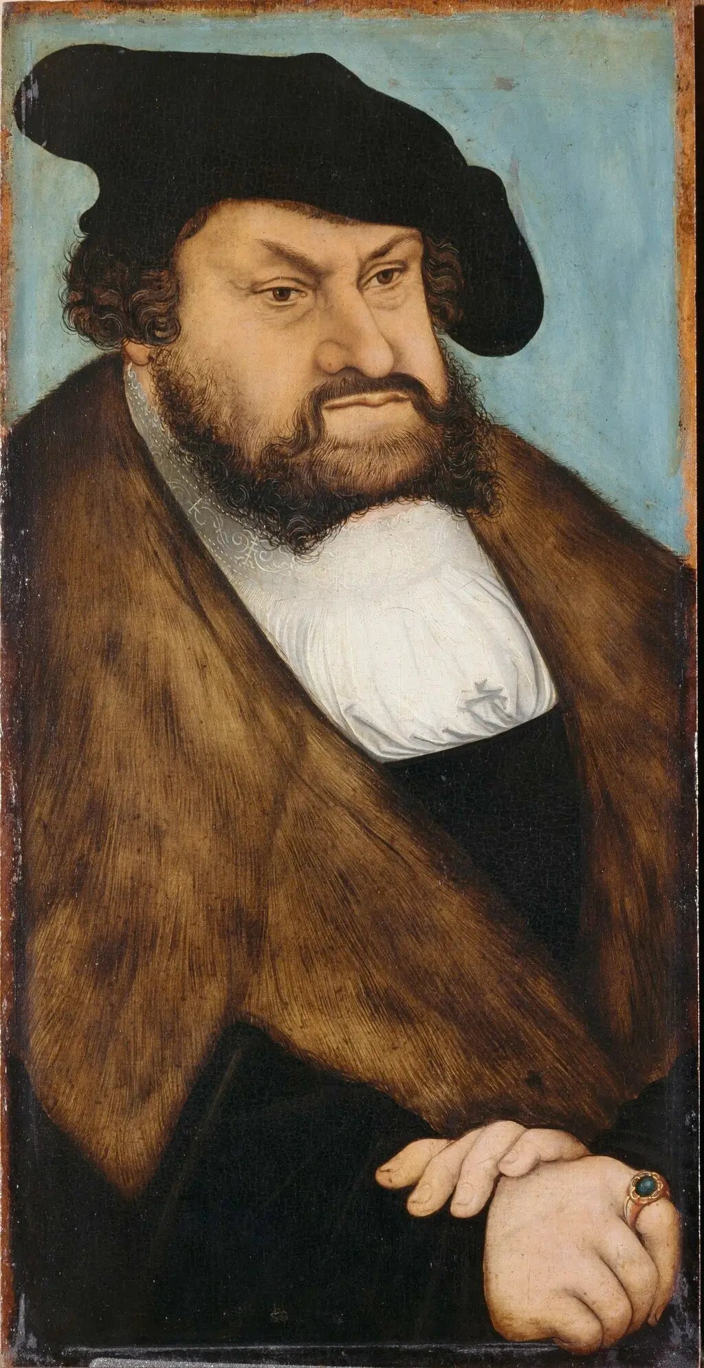 Jean le Constant, électeur de Saxe - Lucas Cranach the Elder image 1 copie de tableau peinte à la main