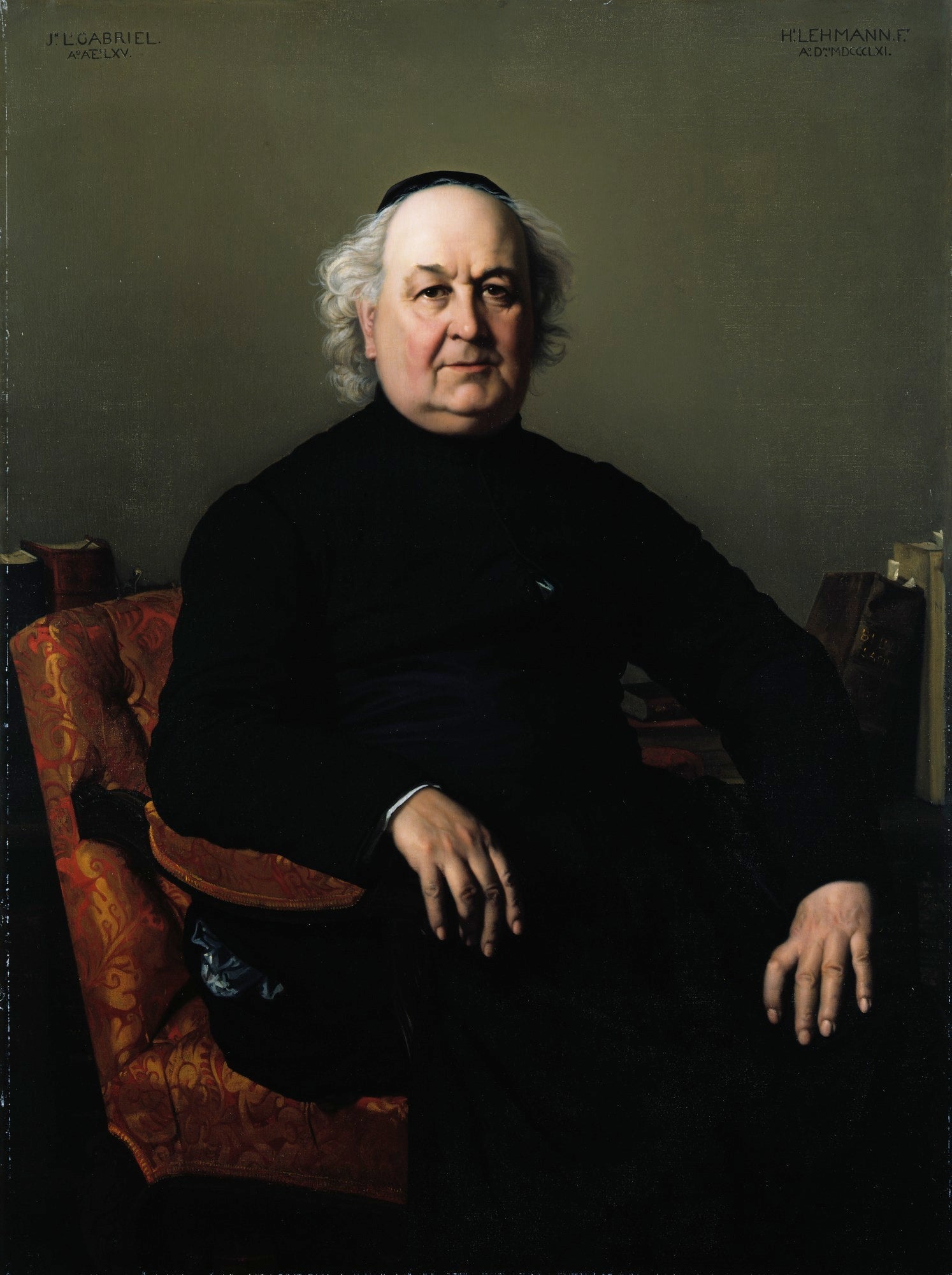 Jean Louis Gabriel, Recteur de Saint Merri - Henri Lehmann