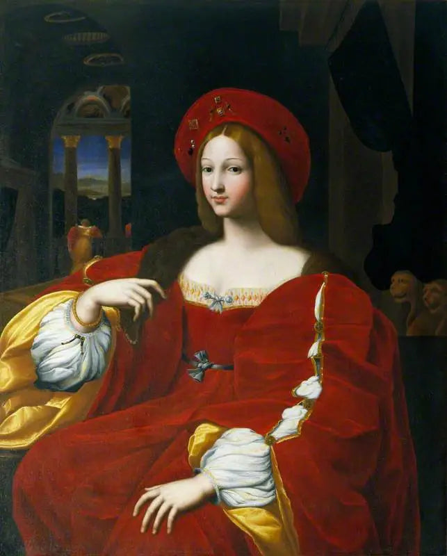 Jeanne d'Aragon (1478-1518) - Rafaël Sanzio