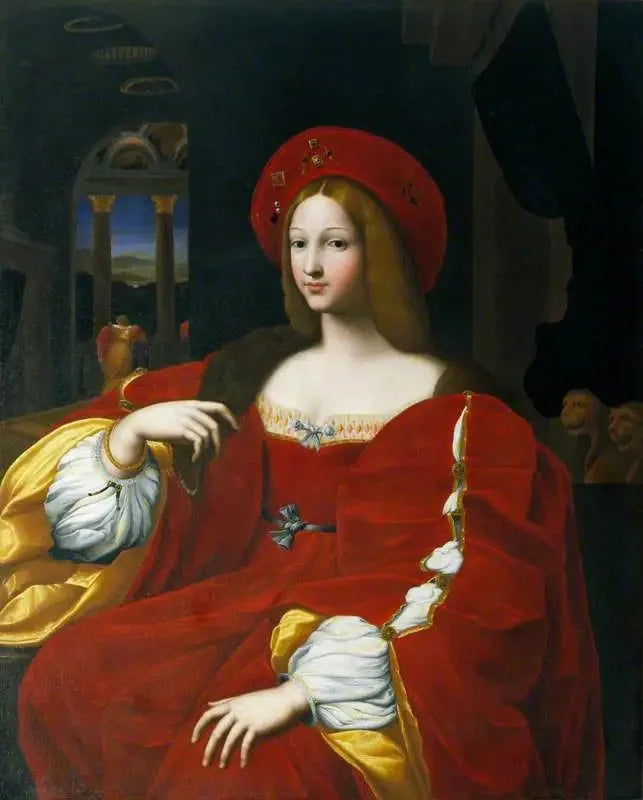 Jeanne d'Aragon (1478-1518) - Rafaël Sanzio
