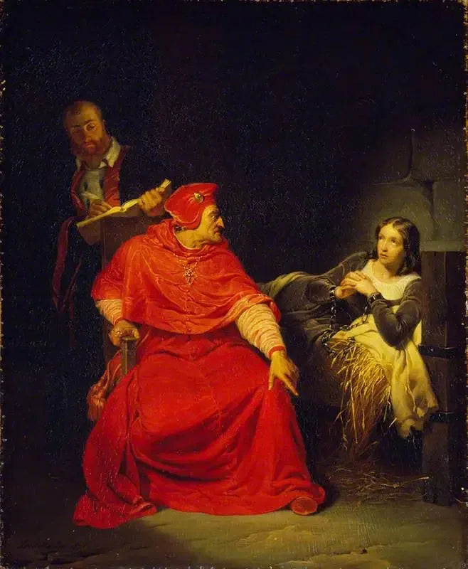 Johanna van Orléans in de gevangenis - Paul Delaroche

Source:
Jeanne d'Arc en prison - Paul Delaroche