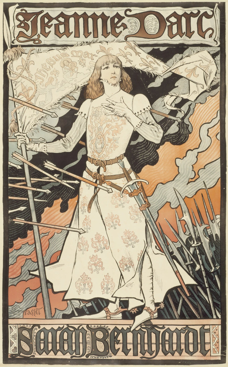Jeanne d'Arc - Eugène Grasset
