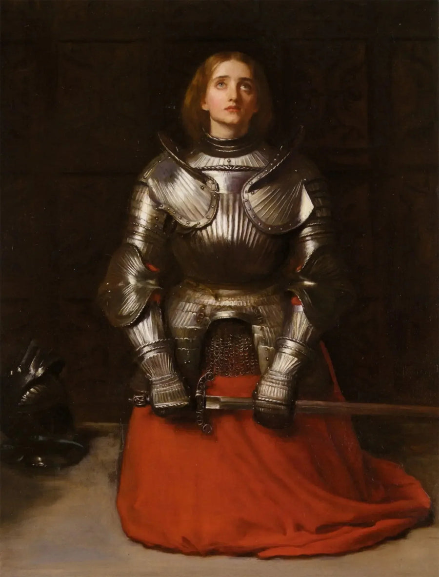 Jeanne d'Arc - John Everett Millais

Source:
Jeanne d'Arco - John Everett Millais