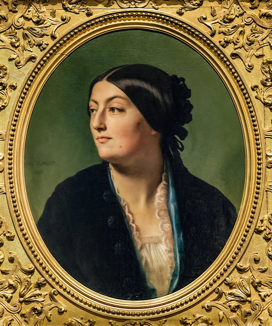 Jeanne Élisabeth, ook bekend als Isabelle Hittorf - Hippolyte Flandrin