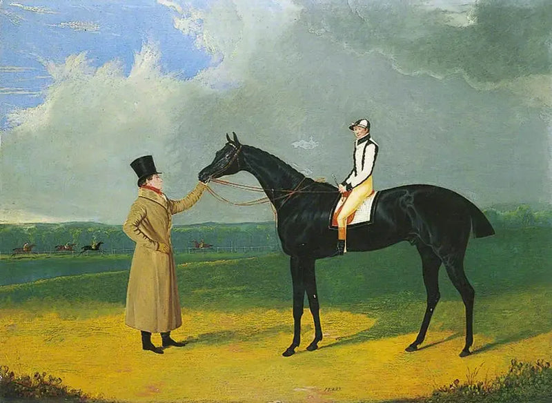 Jerry', winnaar van de St Leger, 1824 - John Frederick Herring, Sr.

Source:
Jerry', vainqueur du St Leger, 1824 - John Frederick Herring, Sr.
