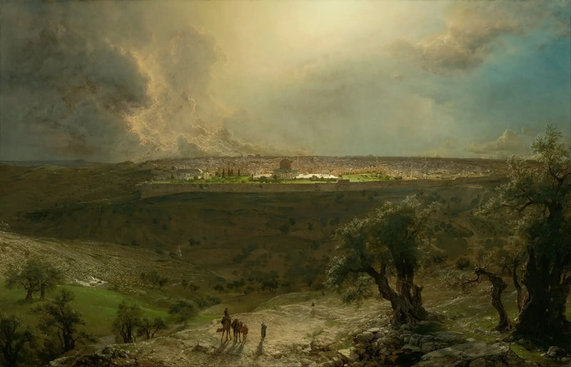 Jeruzalem vanaf de Olijfberg - Frederic Edwin Church

Source:
Jérusalem du mont des Oliviers - Frederic Edwin Church