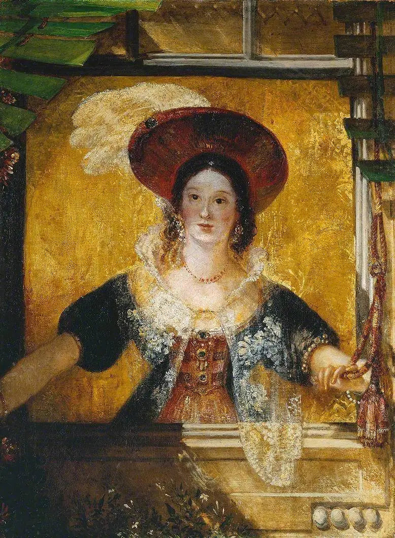 Jessica (uit William Shakespeare's De Koopman van Venetië, Act II, sc.v) - J. M. W. Turner