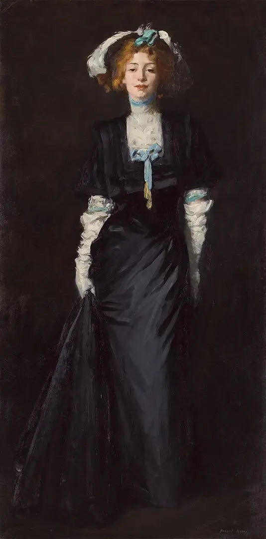 Jessica Penn in zwart met witte veren - Robert Henri

Source:
Jessica Penn en noir avec des plumes blanches - Robert Henri