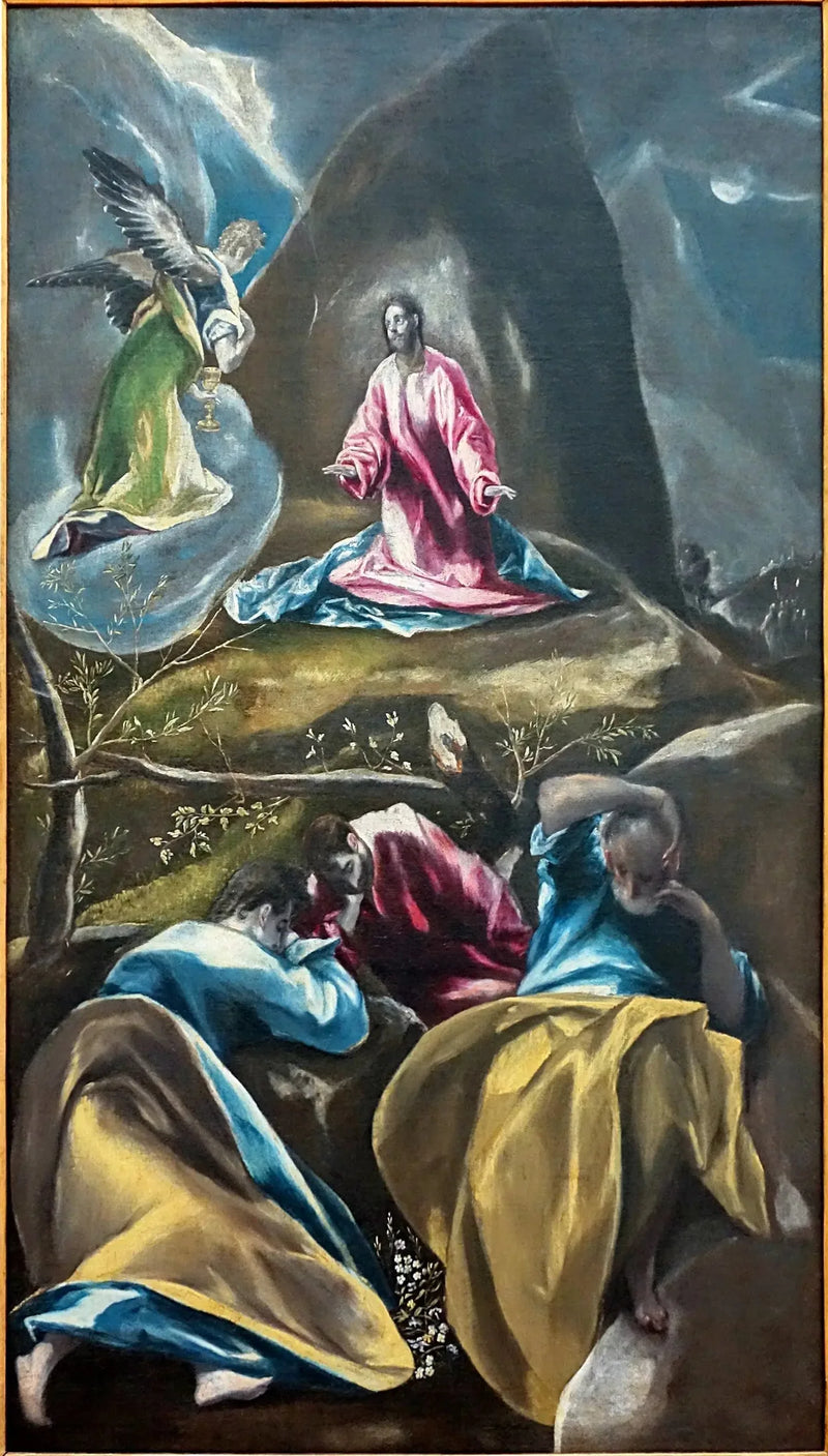 Jezus in de tuin van Gethsemane - El Greco