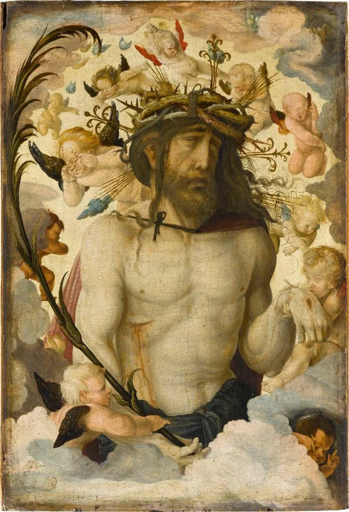 Jezus, de Man van Smarten - Hans Baldung Grien