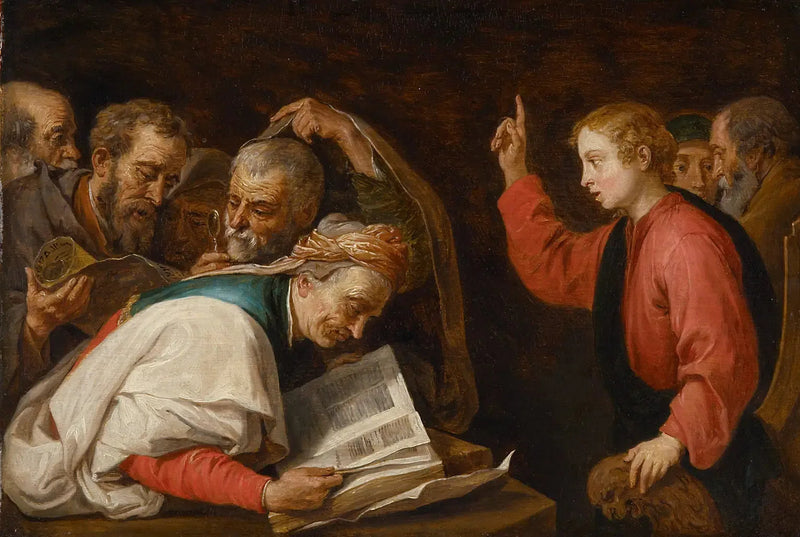 Jezus temidden van de artsen - David Teniers de Jonge

Source:
Jésus parmi les docteurs - David Teniers le Jeune
