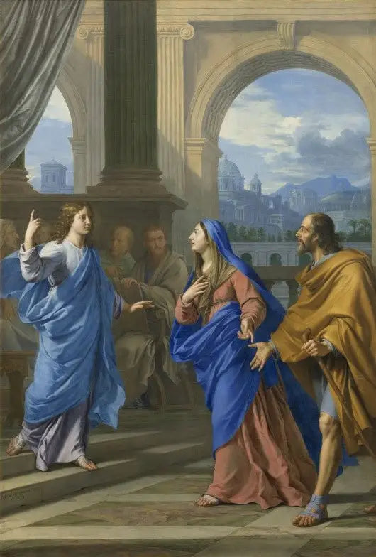Jezus onder de artsen - Philippe de Champaigne