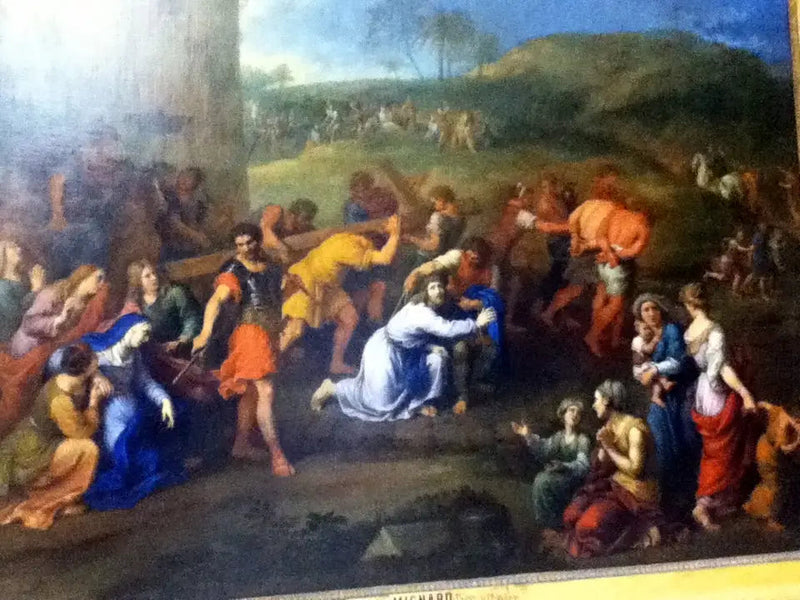 Jezus op de weg naar het Calvarie - Pierre Mignard