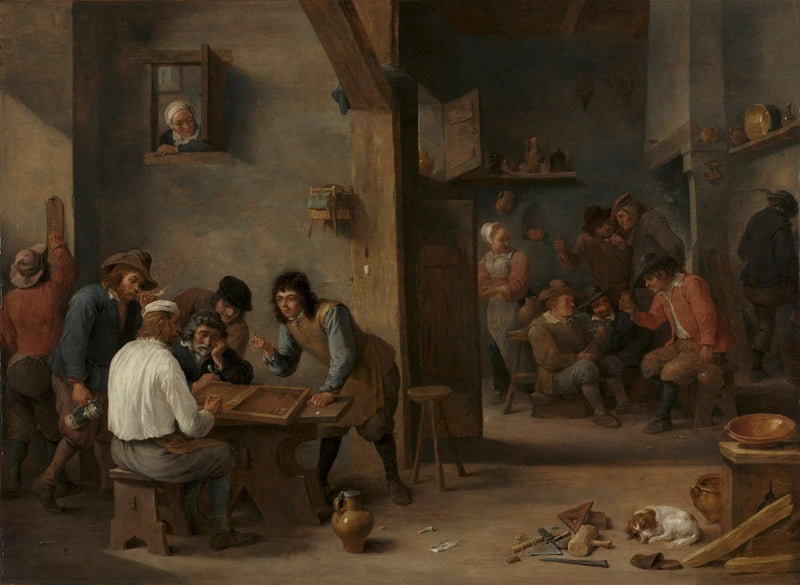 Backgammonspel - David Teniers de Jonge

Source:
Jeu de backgammon - David Teniers le Jeune