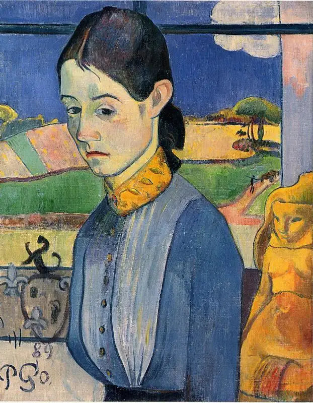Jonge Bretonse - Paul Gauguin