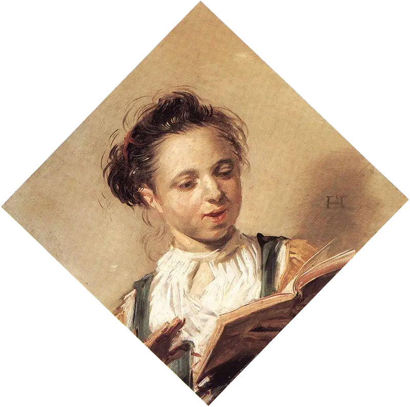 Jonge zangeres - Frans Hals

Source:
Jeune chanteuse - Frans Hals