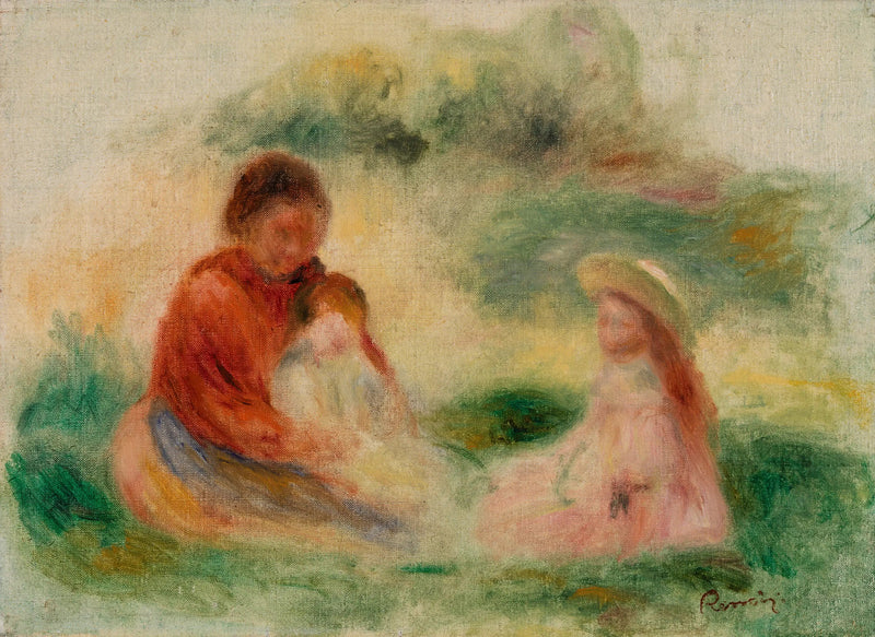 Jonge Familie (De Jonge familie) - Pierre-Auguste Renoir