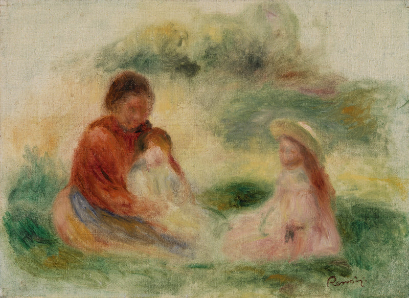 Jonge Familie (De Jonge familie) - Pierre-Auguste Renoir