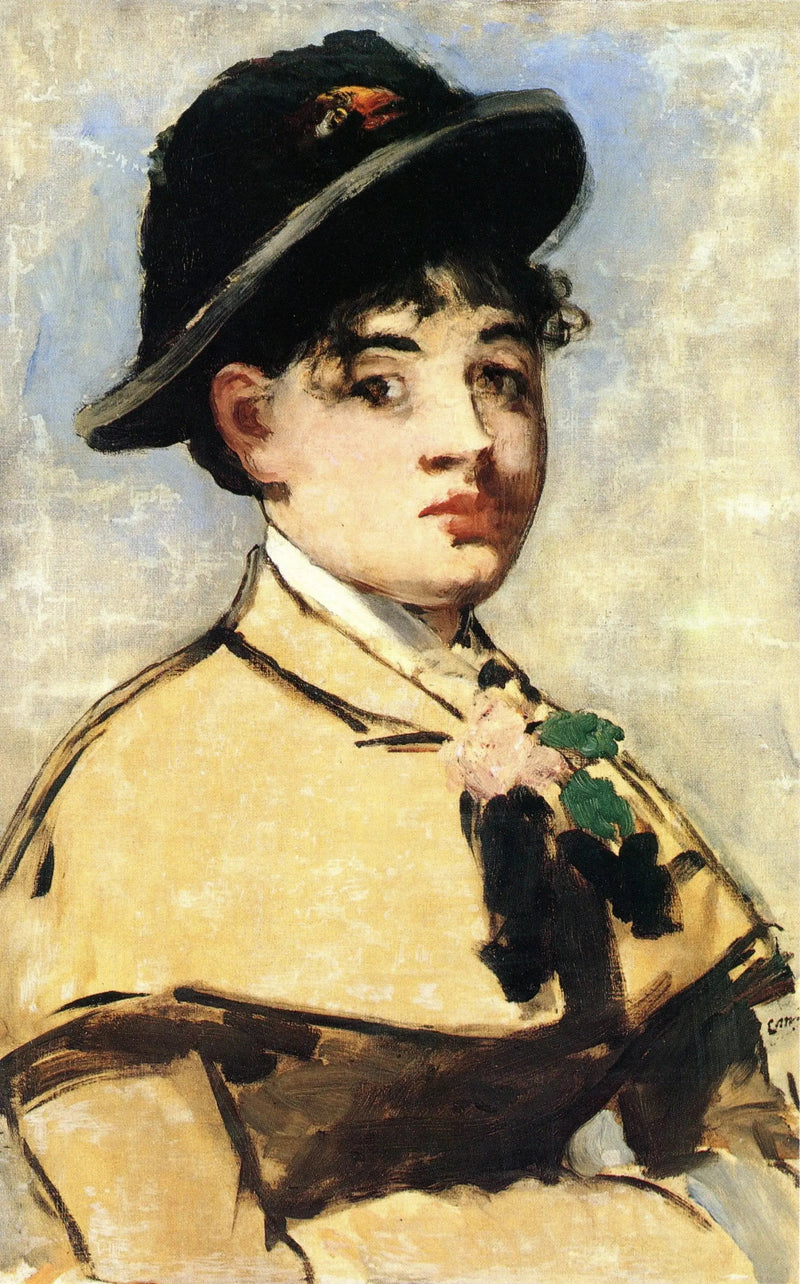 Jonge vrouw met een pelgrimskap - Édouard Manet
