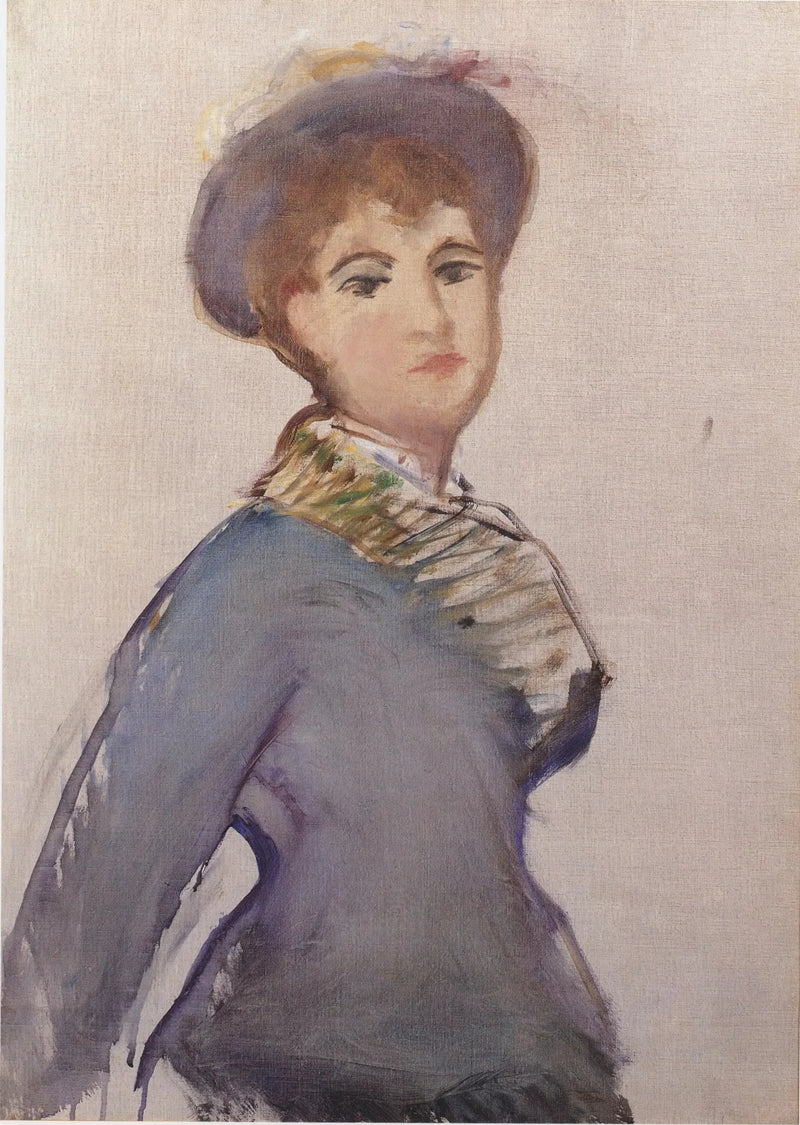 Jonge vrouw tot de taille - Édouard Manet