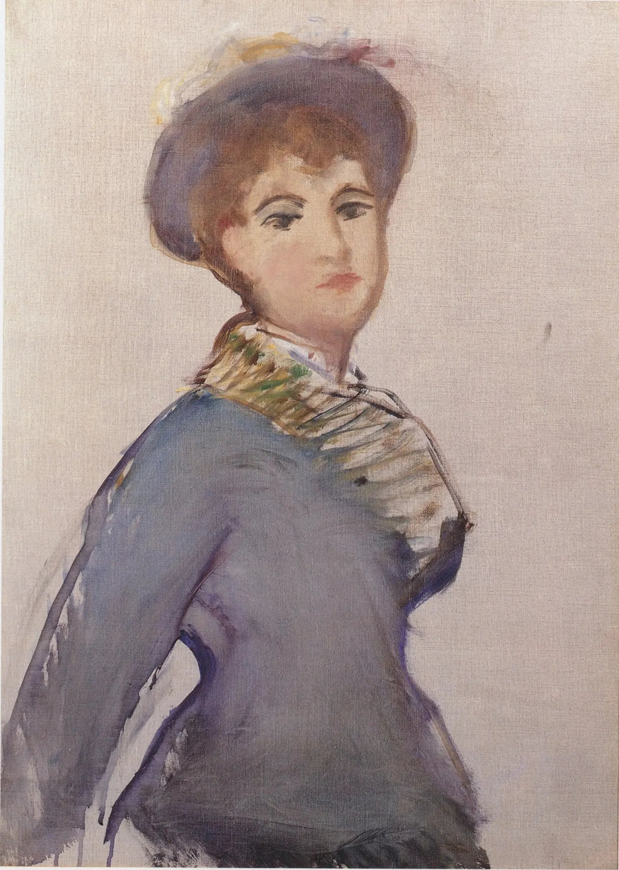 Jonge vrouw tot de taille - Édouard Manet