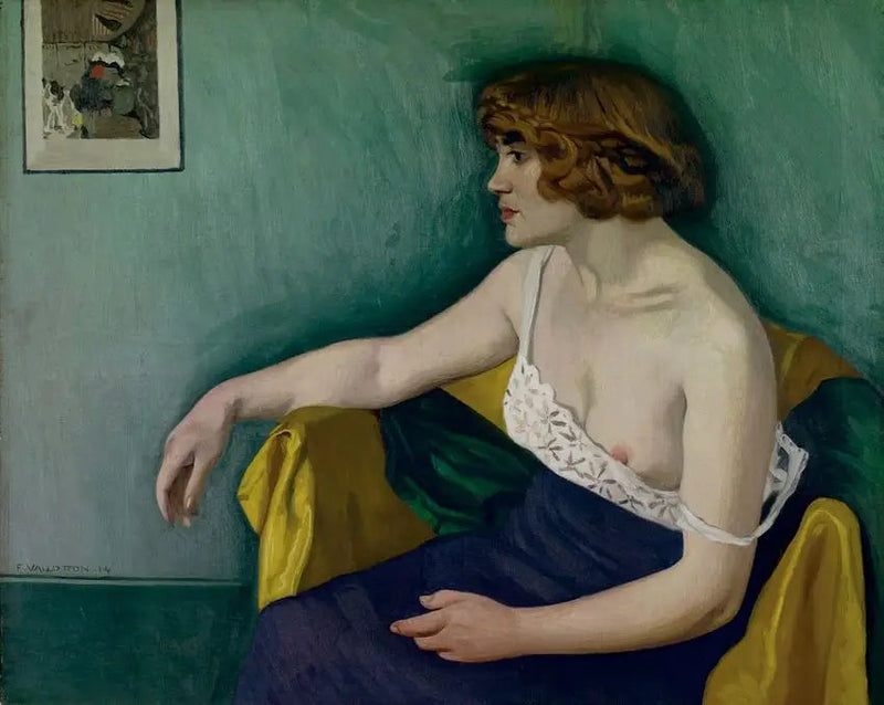 Jonge vrouw zittend in profiel - Félix Vallotton

Source:
Jeune femme assise de profil - Félix Vallotton