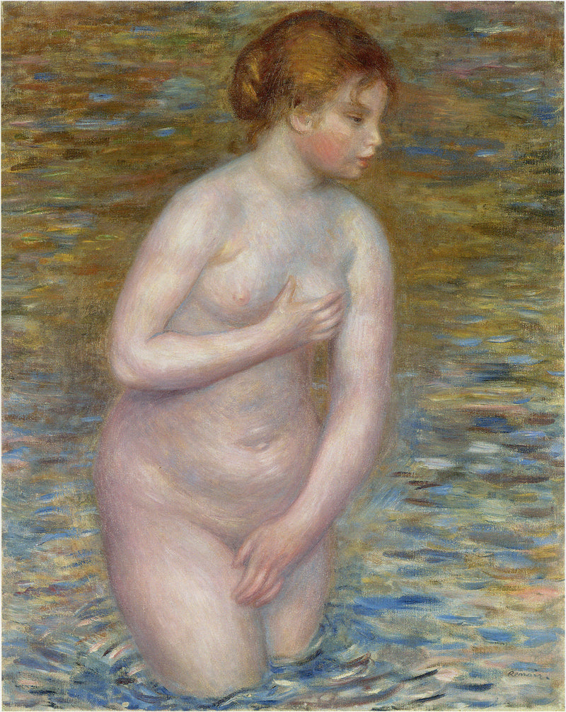 Nu in het water - Pierre-Auguste Renoir
