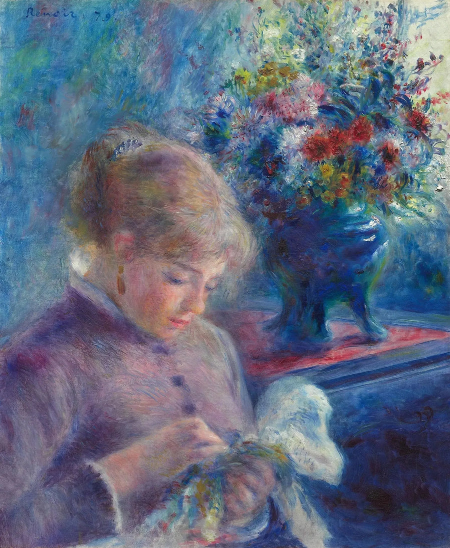 Jonge Vrouw Neef - Pierre-Auguste Renoir