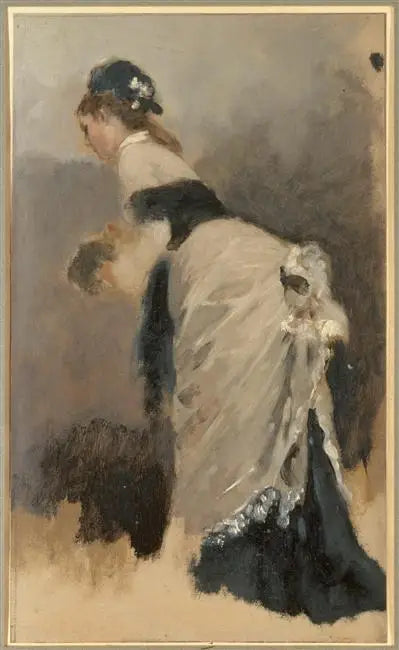 Jonge vrouw staand in profiel naar links met sjaal en mouw - Jean Béraud

Source:
Jeune Femme debout de profil à gauche à l'écharpe et au manchon - Jean Béraud