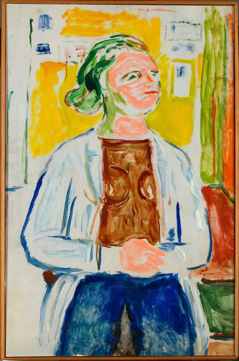 Jonge Vrouw - Edvard Munch