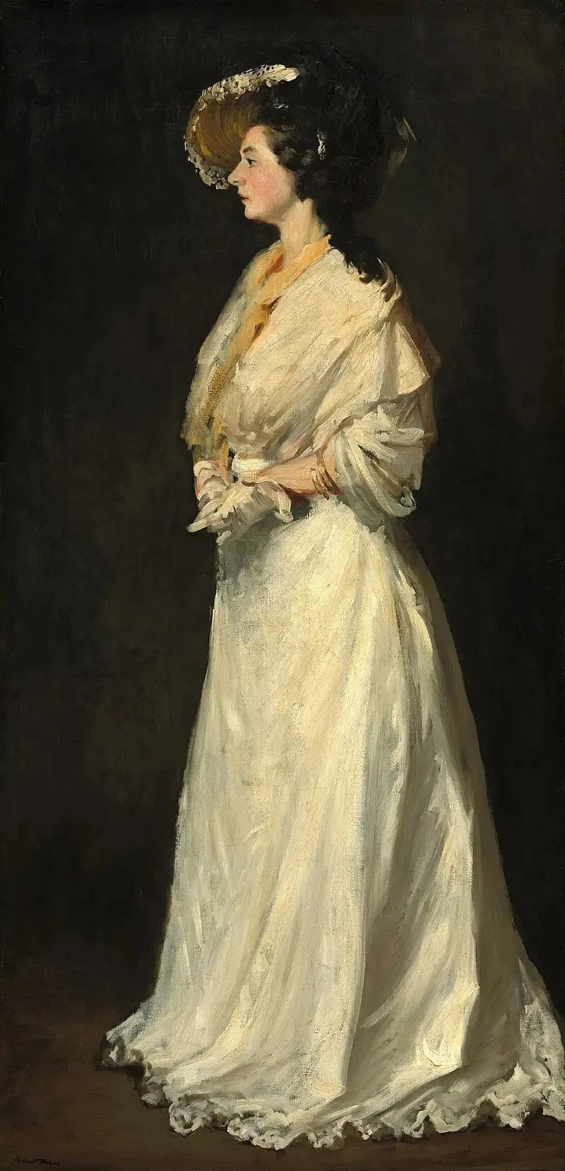 Jonge vrouw in het wit - Robert Henri

Source:
Jeune femme en blanc - Robert Henri