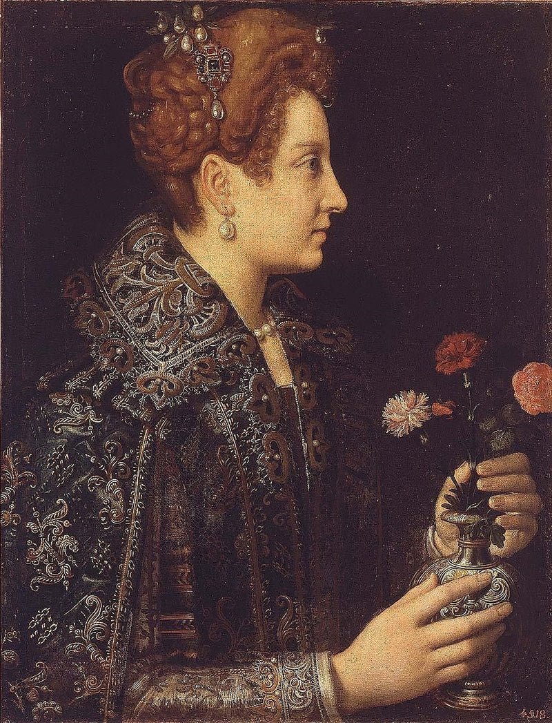 Jeune femme en profil - Sofonisba Anguissola