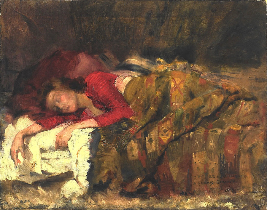 Jeune Femme endormie - Lovis Corinth
