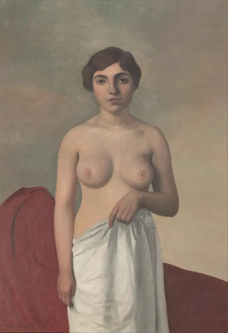 Naakte jonge vrouw staand - Félix Vallotton

Source:
Jeune femme nue debout - Félix Vallotton