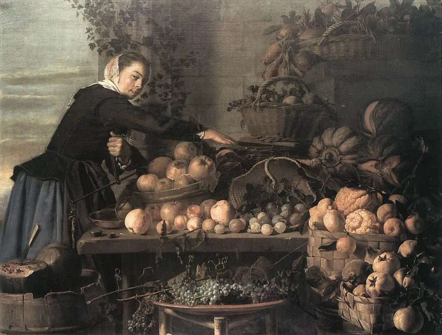 Jonge vrouw bij het fruit en groenten voor de verkoop - Frans Hals

Source:
Jeune femme près des fruits et légumes pour la vente - Frans Hals