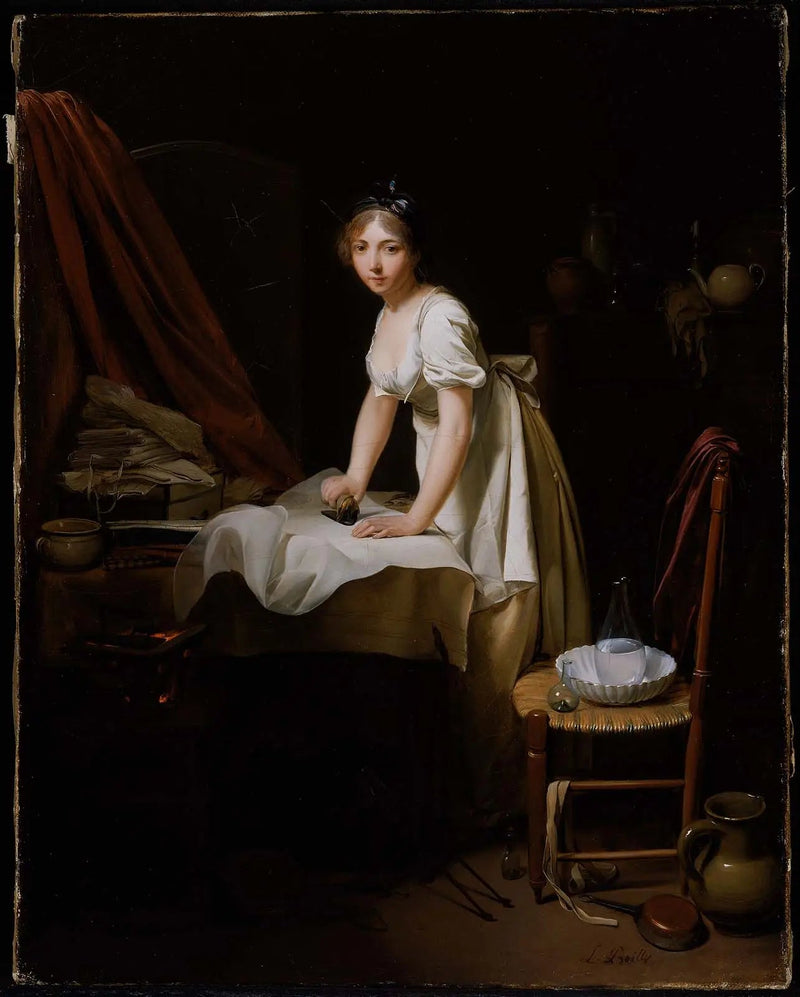 Jonge vrouw die strijkt - Louis-Léopold Boilly

Source:
Jeune femme repassant - Louis-Léopold Boilly